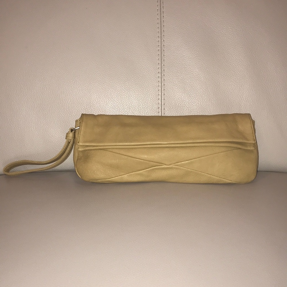 Kenneth Cole New York leather clutch